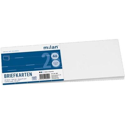 Folia, Grusskarte + Briefpapier, Bringmann Milan Briefkarten 25 Stück A6 doppelt quer (25 Stk.) Folia, Grusskarte + Briefpapier, Bringmann Milan Briefkarten 25 Stück A6 doppelt quer (25 Stk.)