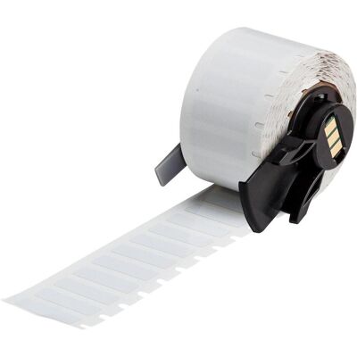 Brady, Etikettenrolle, PTL-13-719, Spannungsableitendes Polyimid, Weiss, matt, 22.86 x 6.35 mm, permanent (750 E.) Brady, Etikettenrolle, PTL-13-719, Spannungsableitendes Polyimid, Weiss, matt, 22.86 x 6.35 mm, permanent (750 E.)
