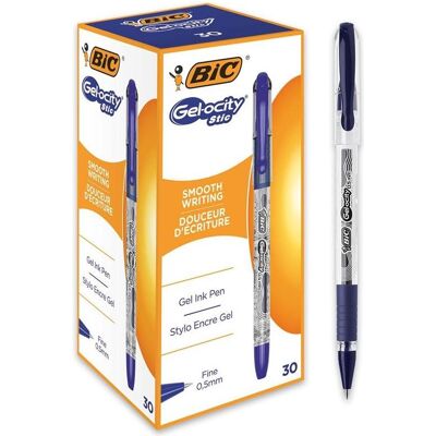 Bic, Schreibstifte, Gel-ocity Stic gel pen blue 1 pcs. (1x) Bic, Schreibstifte, Gel-ocity Stic gel pen blue 1 pcs. (1x)
