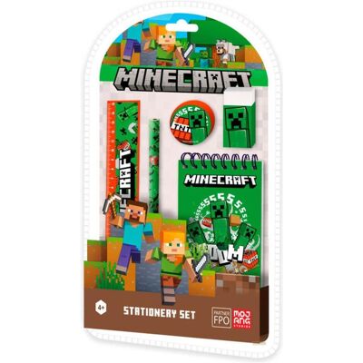 Kids Licensing, Schreibstifte, Minecraft stationery set 5pcs (1x) Kids Licensing, Schreibstifte, Minecraft stationery set 5pcs (1x)