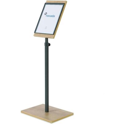 Rocada, Prospektständer, Infodisplay, DIN A4, 132x40x30cm, magnetisch (A4) Rocada, Prospektständer, Infodisplay, DIN A4, 132x40x30cm, magnetisch (A4)