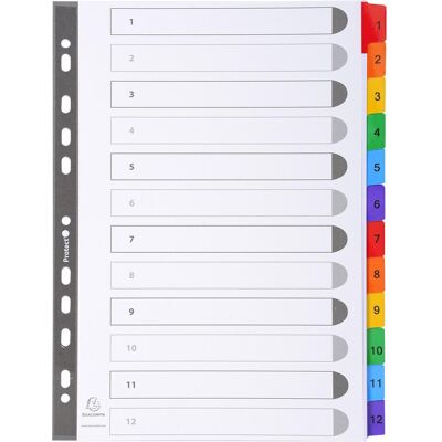 Exacompta, Ordner Zubehör, Register Exacompta, Ordner Zubehör, Register