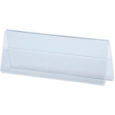 Deflecto, Informationsschild, Tischnamenschilder Acryl 43130 transparent A6 Deflecto, Informationsschild, Tischnamenschilder Acryl 43130 transparent A6