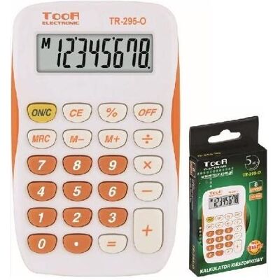 Toor Electronic, Taschenrechner, Rechner TR-295O (Batteriebetrieb) Toor Electronic, Taschenrechner, Rechner TR-295O (Batteriebetrieb)