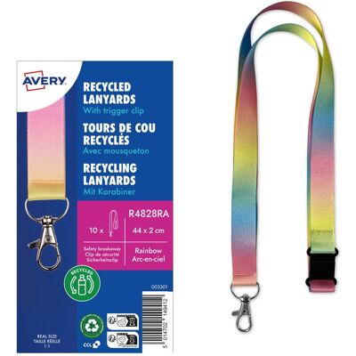 Avery Informationsschild, Recycling Lanyard Avery Informationsschild, Recycling Lanyard