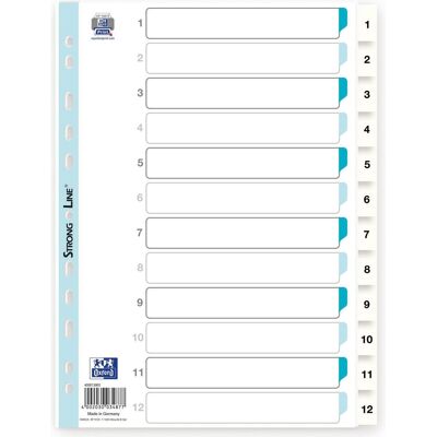Elba, Ordner Zubehör, Register PP mit Deckblatt Elba, Ordner Zubehör, Register PP mit Deckblatt