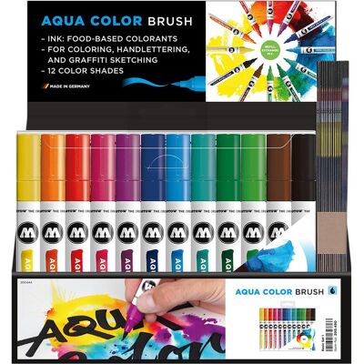 Molotow, Kasse, Display Aqua Color Brush Molotow, Kasse, Display Aqua Color Brush