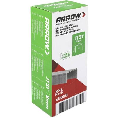 Arrow, Büroklammer, 819400 Feindrahtklammern 5000 St. (5000x) Arrow, Büroklammer, 819400 Feindrahtklammern 5000 St. (5000x)