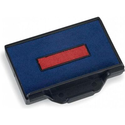 Trodat, Stempel, Ersatzstempelkissen 6/53/2, blau/rot Trodat, Stempel, Ersatzstempelkissen 6/53/2, blau/rot