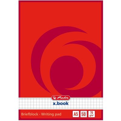 Herlitz, Heft + Block, Briefblock, kariert (150 x 210 mm, Kariert) Herlitz, Heft + Block, Briefblock, kariert (150 x 210 mm, Kariert)