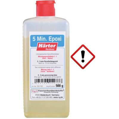 R&G, Klebstoff, 5 min.-epoxi (härter) flasche/ 500 g (500 g) R&G, Klebstoff, 5 min.-epoxi (härter) flasche/ 500 g (500 g)