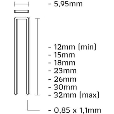 Union, Büroklammer, ES18CHHC ES Heftklammer verzinkt goldlook Länge 18mm 2000St. Union, Büroklammer, ES18CHHC ES Heftklammer verzinkt goldlook Länge 18mm 2000St.