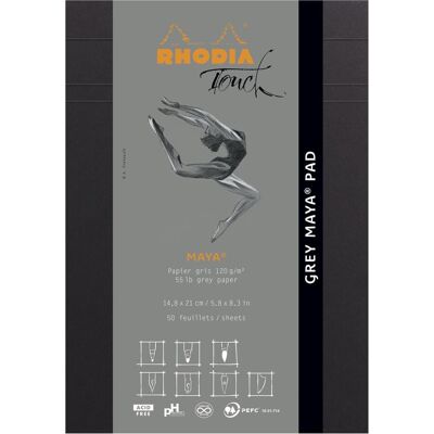 Rhodia, Heft + Block, Touch (A5, Blanko) Rhodia, Heft + Block, Touch (A5, Blanko)