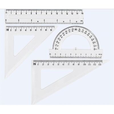 GrandHall, Lineal, Geometrisches Bannerset GR-031T GRAND (15 cm, Kunststoff) GrandHall, Lineal, Geometrisches Bannerset GR-031T GRAND (15 cm, Kunststoff)