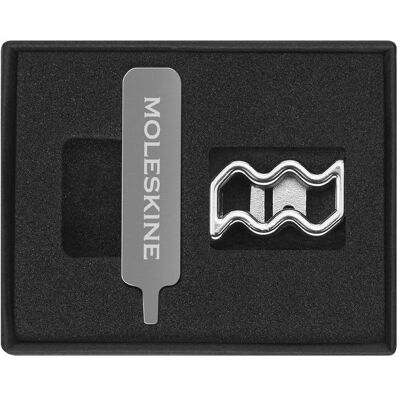 Moleskine, Heft + Block, Pins Aquarius Silver (Kein Einband) Moleskine, Heft + Block, Pins Aquarius Silver (Kein Einband)