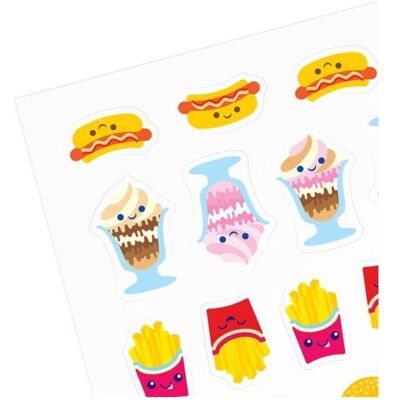 Ooly, Sticker, Itsy Bitsy Fast Food Mini-Aufkleber (1 Sticker) Ooly, Sticker, Itsy Bitsy Fast Food Mini-Aufkleber (1 Sticker)