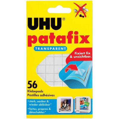 UHU, Fotokleber + Posterkleber, Klebepads patafix transparent UHU, Fotokleber + Posterkleber, Klebepads patafix transparent
