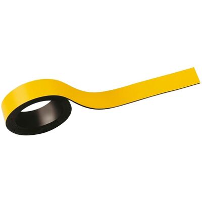 Maul Magnetband - 20 mm x 1000 mm - Gelb - Packung 2 Maul Magnetband - 20 mm x 1000 mm - Gelb - Packung 2