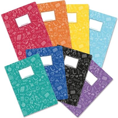 Papierdrachen, Mappe, 8 Schnellhefter aus Karton - DIN A4 - Scribble (A4, 8x) Papierdrachen, Mappe, 8 Schnellhefter aus Karton - DIN A4 - Scribble (A4, 8x)