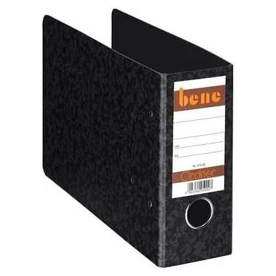 Bene, Ordner, Spezial Ordner schwarz marmoriert Karton 7,5 cm DIN A5 quer (A5, 75 mm, 1 Stk.) Bene, Ordner, Spezial Ordner schwarz marmoriert Karton 7,5 cm DIN A5 quer (A5, 75 mm, 1 Stk.)