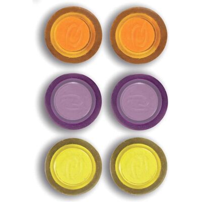 9x Nobo, Magnet, Haftmagnet Ø 3 cm 4 Stück, farbig sortiert (6x) 9x Nobo, Magnet, Haftmagnet Ø 3 cm 4 Stück, farbig sortiert (6x)