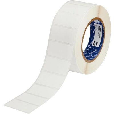 Brady, Etikettenrolle, J40-137-2475, Inkjet Polyester Folie, Weiss, matt, 50.80 x 25.40 mm, permanent (750 E.) (55.88 mm) Brady, Etikettenrolle, J40-137-2475, Inkjet Polyester Folie, Weiss, matt, 50.80 x 25.40 mm, permanent (750 E.) (55.88 mm)