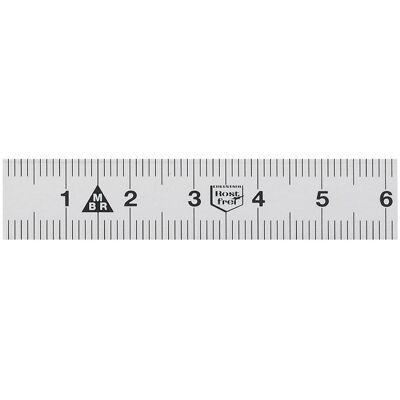BRW, Lineal, Stahlmassstab INOX (20 cm, Stahl) BRW, Lineal, Stahlmassstab INOX (20 cm, Stahl)