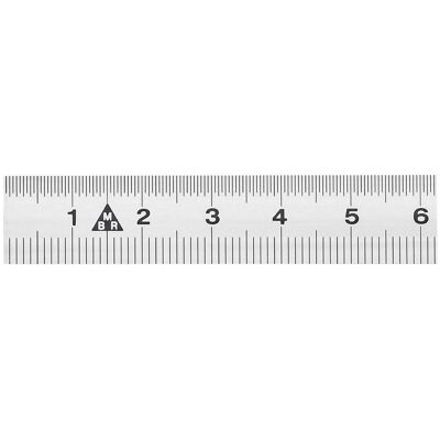BRW, Lineal, Stahlmassstab INOX (50 cm, Stahl) BRW, Lineal, Stahlmassstab INOX (50 cm, Stahl)