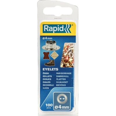 Rapid Ösen 4mm 100 Stück, Nähzubehör, Gold, Silber, Grau Rapid Ösen 4mm 100 Stück, Nähzubehör, Gold, Silber, Grau