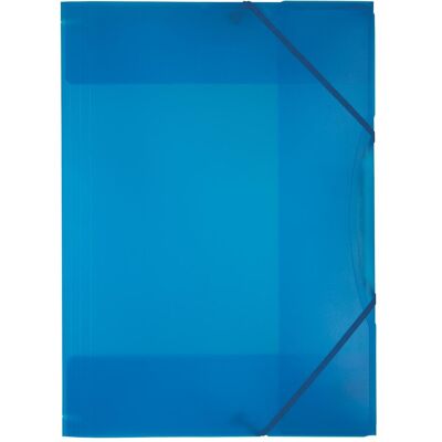 Folia, Mappe, Gummizugmappe A3 transp. blau (A3, 1x) Folia, Mappe, Gummizugmappe A3 transp. blau (A3, 1x)