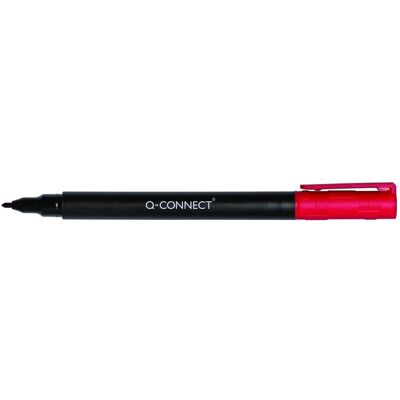 Q-Connect, Marker, CD/DVD-Marker, F, 0,6 mm (Strich), rot (1x) Q-Connect, Marker, CD/DVD-Marker, F, 0,6 mm (Strich), rot (1x)