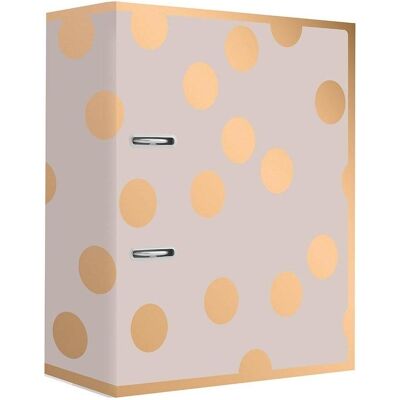 Interdruk, Ordner, Ordner A4/75K Satin Metallic Dots (A4) Interdruk, Ordner, Ordner A4/75K Satin Metallic Dots (A4)