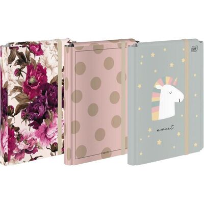Interdruk, Mappe, A4-Festordner mit Gummiband Girls Mix (A4+) Interdruk, Mappe, A4-Festordner mit Gummiband Girls Mix (A4+)