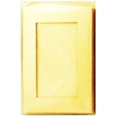 Teka, Grusskarte + Briefpapier, Passepartoutkarte + goldener Umschlag 5 Stk. (5 Stk.) Teka, Grusskarte + Briefpapier, Passepartoutkarte + goldener Umschlag 5 Stk. (5 Stk.)