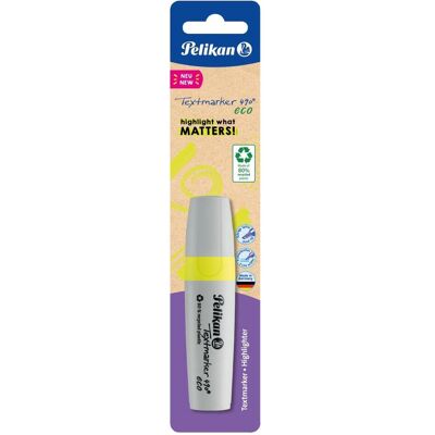 Pelikan Marker, Textmarker 490 eco auf Neon-Gelb (1x) Pelikan Marker, Textmarker 490 eco auf Neon-Gelb (1x)