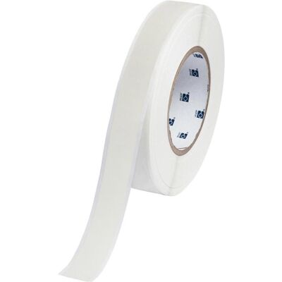 Brady, Etikettenrolle, THT-750-499, Nylongewebe, Weiss, matt, 19.05 mm x 30.48 m, permanent, Endlos (25.40 mm) Brady, Etikettenrolle, THT-750-499, Nylongewebe, Weiss, matt, 19.05 mm x 30.48 m, permanent, Endlos (25.40 mm)