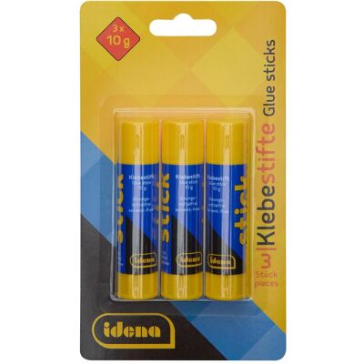 Idena, Klebestift, Klebestift 10g 3 Stück Idena, Klebestift, Klebestift 10g 3 Stück