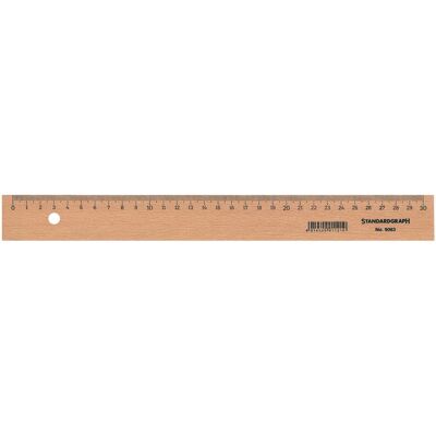 DUX, Lineal, Massstab Standardgraph (30 cm, Holz) DUX, Lineal, Massstab Standardgraph (30 cm, Holz)