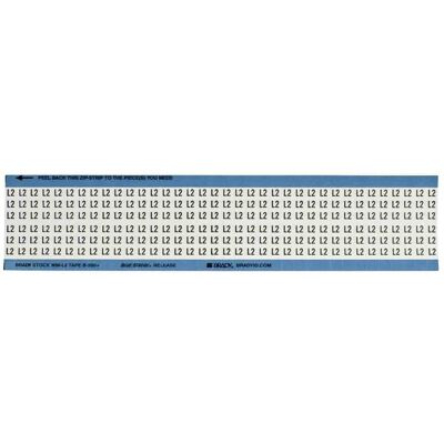 Brady, Etikettenrolle, Kabelkennzeichnungen aus Gewebe, Zahlen und Buchstaben, für Werkzeugmaschinen Brady, Etikettenrolle, Kabelkennzeichnungen aus Gewebe, Zahlen und Buchstaben, für Werkzeugmaschinen