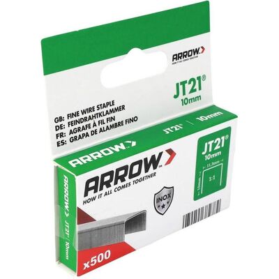 Arrow, Büroklammer, 382782 Feindrahtklammern 500 St. (500x) Arrow, Büroklammer, 382782 Feindrahtklammern 500 St. (500x)
