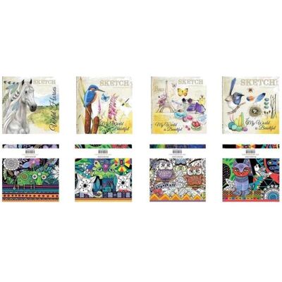 Fresh, Heft + Block, Dekoratives Notizbuch 165x165/80K glatt FRISCH (A5, Harter Einband) Fresh, Heft + Block, Dekoratives Notizbuch 165x165/80K glatt FRISCH (A5, Harter Einband)