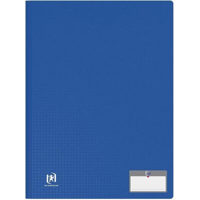 Elba, Mappe, Sichtbuch "Memphis", DIN A4, mit 20 Hüllen, blau aus PP, mit Beschriftungsetikett (A4, 1x) Elba, Mappe, Sichtbuch "Memphis", DIN A4, mit 20 Hüllen, blau aus PP, mit Beschriftungsetikett (A4, 1x)