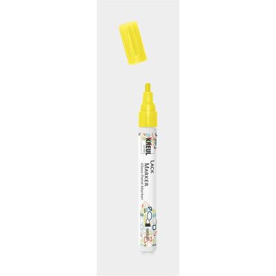 Kreul, Marker, Lackmarker "Gloss Paint Marker", medium, neongelb (1x) Kreul, Marker, Lackmarker "Gloss Paint Marker", medium, neongelb (1x)