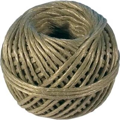 Posamo Hanffarbig Packschnur 2,5mm x 100m Posamo Hanffarbig Packschnur 2,5mm x 100m