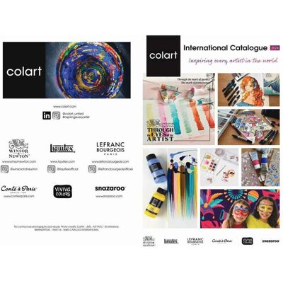 Winsor & Newton, Kalender, COLART katalog 2024 Winsor & Newton, Kalender, COLART katalog 2024