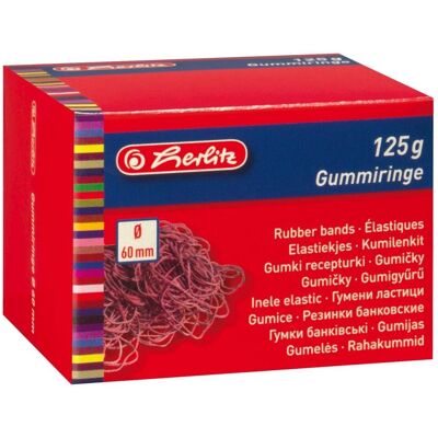 Herlitz, Gummiband, 8859456 (125 Stk.) Herlitz, Gummiband, 8859456 (125 Stk.)