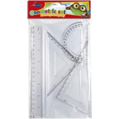 Beniamin, Lineal, Kleines geometrisches Set Beniamin, Lineal, Kleines geometrisches Set