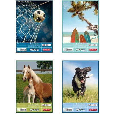 Herlitz, Heft + Block, Zeichenblock A3/10 sort.452300 (A3, Blanko) Herlitz, Heft + Block, Zeichenblock A3/10 sort.452300 (A3, Blanko)