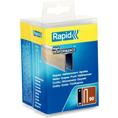 Rapid, Büroklammer, Typ 90 Schmalrückenklammern 30 mm (3000x) Rapid, Büroklammer, Typ 90 Schmalrückenklammern 30 mm (3000x)