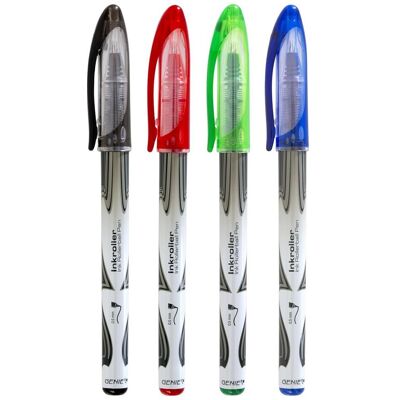 Genie, Schreibstifte, Tintenroller 4-Farben 12 Stk. Box (12x) Genie, Schreibstifte, Tintenroller 4-Farben 12 Stk. Box (12x)